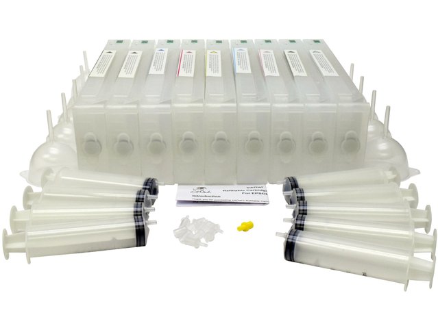 Refillable Cartridge Set for EPSON SureColor P6000, P8000